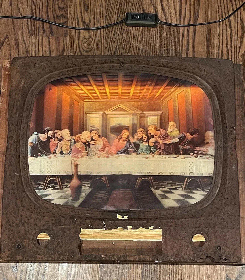 Halloween Modern Art Sculpture Illuminated Hologram Oddities - Image 4 of 4