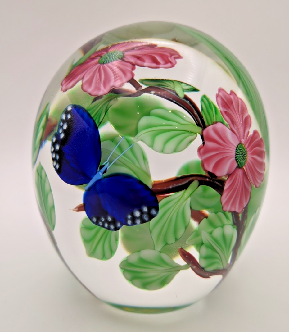Orient and Flume Art Glass Paperweight limited edition 2/100
