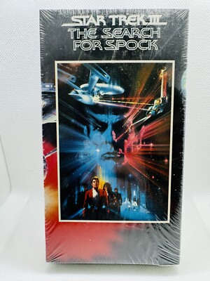 Star Trek III 3 The Search for Spock - VHS Tape Paramount 1984 Original Sealed