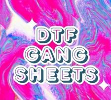 22.5"x 48"Custom DTF Transfer Ready For Press, Direct to Film Transfer,DTF Print