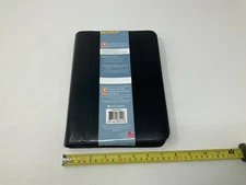 Day-Timer Wire-Bound Leather Organizer System Agenda Black #D68515