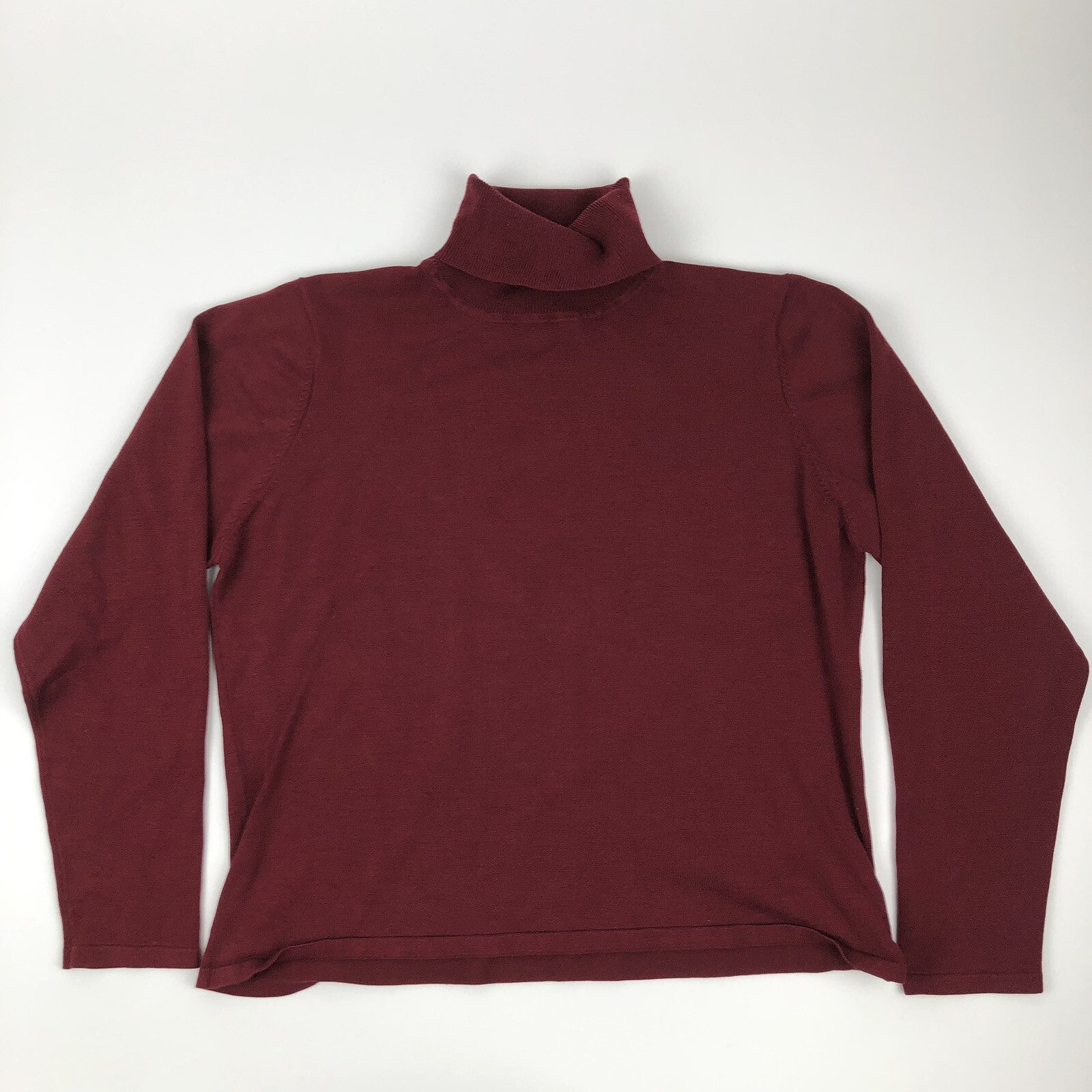 Pendleton Womens Large Silk/Nylon Red 