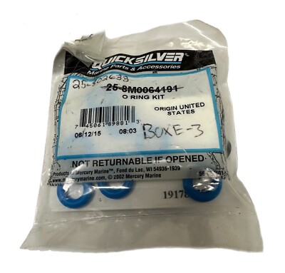 Mercury/Quicksilver OEM O-Ring Kit 25-802633