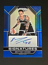 2023 Prizm WNBA Brittney Griner Phoenix Mercury Blue Signatures Auto /49