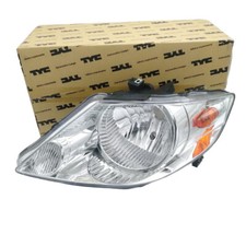 1 Pair Front Head Light Lamp Assembly Clear Lens Fits For Honda City 2003 - 2004