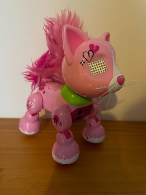 Zoomer Meowzies Interacive Pink Kätzchen mit Sounds, Licht Spin Master