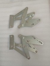 Staufach-Verschwindscharniere re+li, Mehrgelenkscharnier, f. Staubox Leerkabine