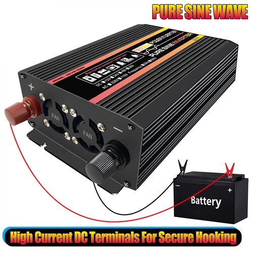 12000W Car Power Inverter Converter DC 48V to AC 220V Pure Sine Wave - Picture 3 of 10