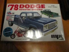 MPC 1978 DODGE D100 PICK UP TRUCK MODEL  KIT  FACTORY SEALED