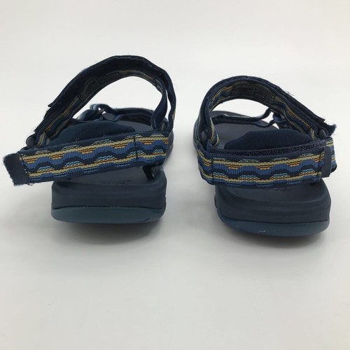 Teva Men Hurricane Sport Sandals Blue Stripe Comfort Walking Active 7 Eur 40 - 第 9/12 張圖片