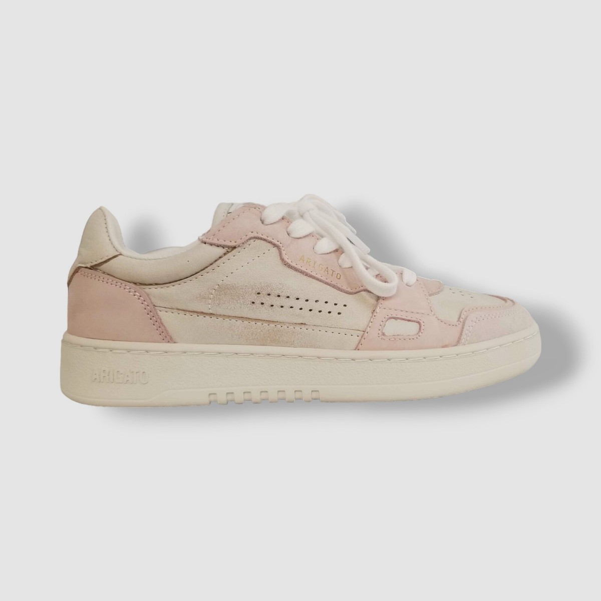 ★Axel Arigato★ ピンク Dice Lo スニーカー $255 Axel Arigato Women's Pink Dice Lo Lace-up Leather
