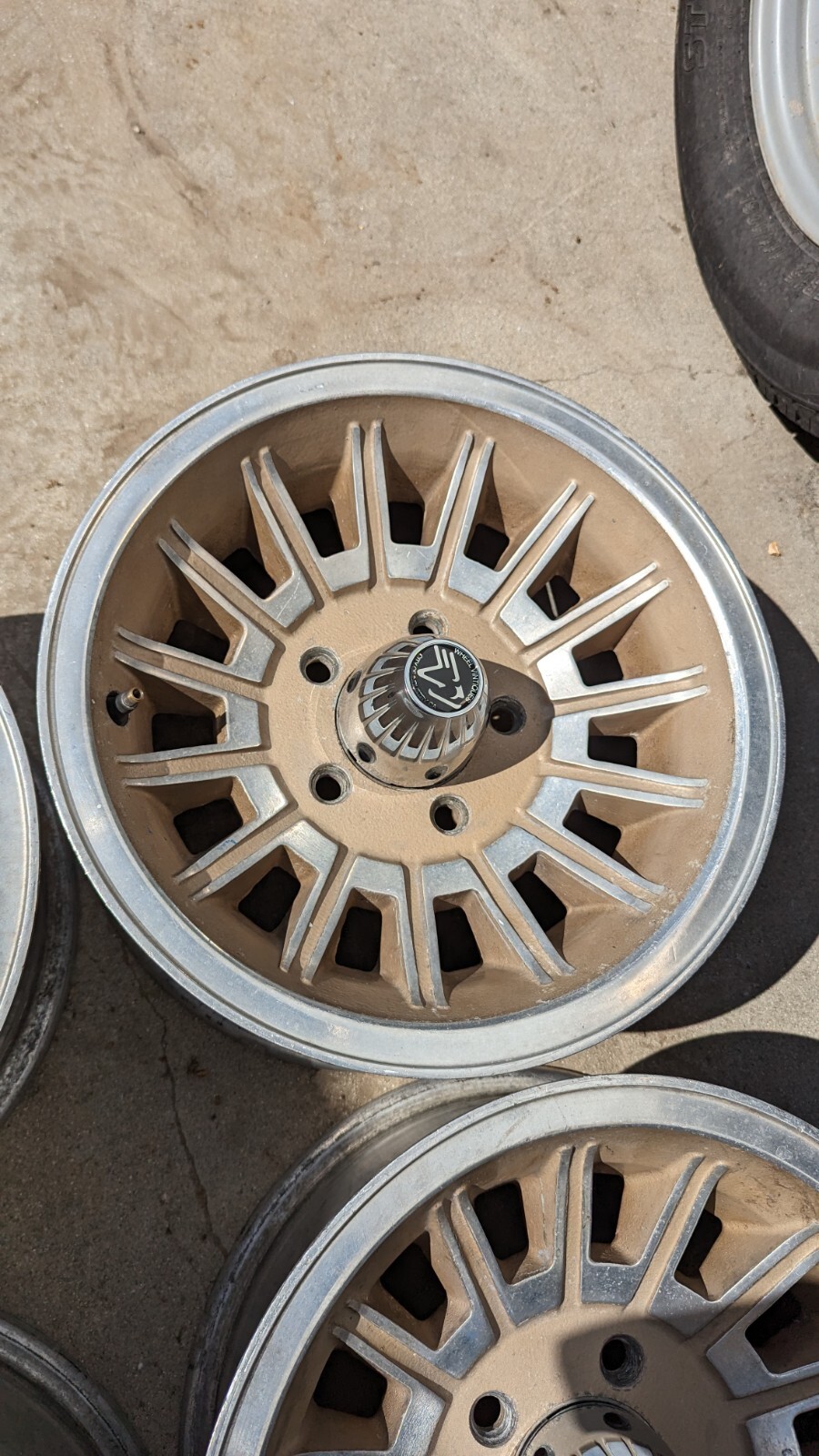 Set of 4 Camaro Berlinetta Wheels 14x7 GM 5 on 4.75 442 El Camino SS ...