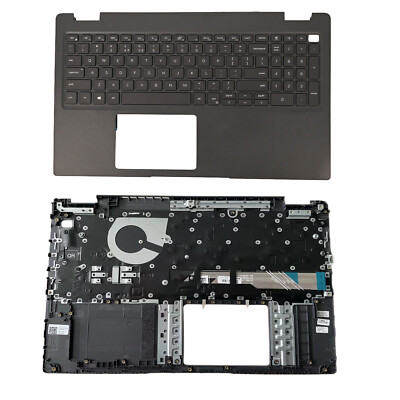 For Dell Latitude 3510 Palmrest Non-Backlit US Keyboard 0JYG4Y Black Upper Case