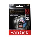 SanDisk 64GB Extreme PRO SDXC UHS-I Memory Card - C10, U3, V30, 4K UHD, SD Card