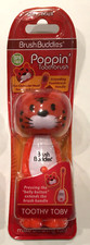 Brush Buddies Poppin' Toothbrush Tiger Extending Handle Travel Cover BPA FREE