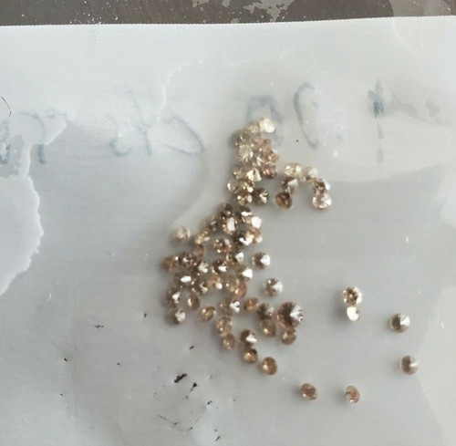 1.00 TW NATURAL CHOCOLATE, CHAMPAGNE DIAMONDS SI2-I1 CLARITY 1.50MM - 1.60MM