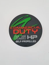 Lawn-Boy Commercial Duraforce 6.5 Model 22261 Starter Recoil Decal. Part 98-8343