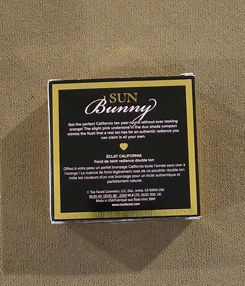 Too Faced Radiant Duo One Bronzer Sun Bunny Medium Coverage for Women 0.28 fl oz - Image 3 of 4