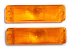 <!--F#f_0-->Pair of NEW Orange Amber Indicator lenses for ARB Bullbars 135x38mm Turn Signals<!--F/-->