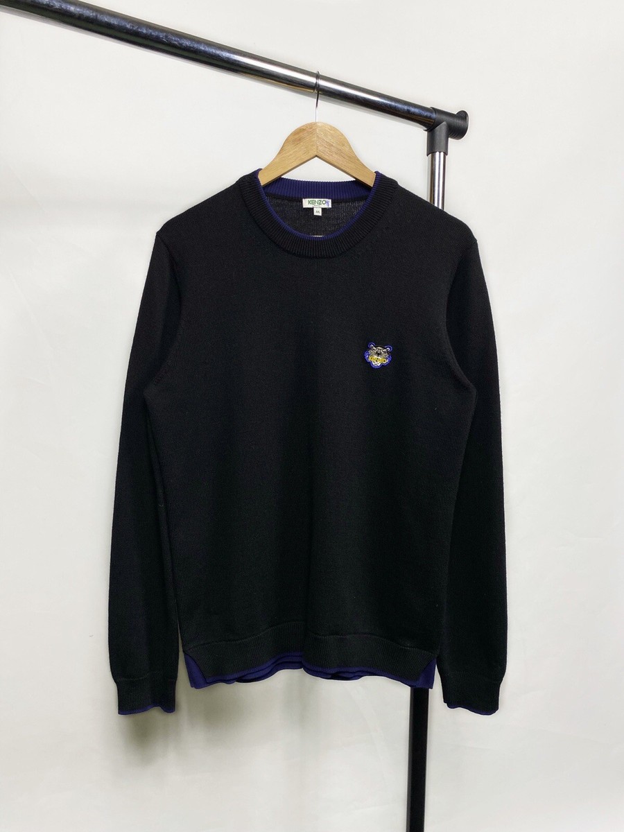 Kenzo Wool Knit Sweater Men’s Size Medium
