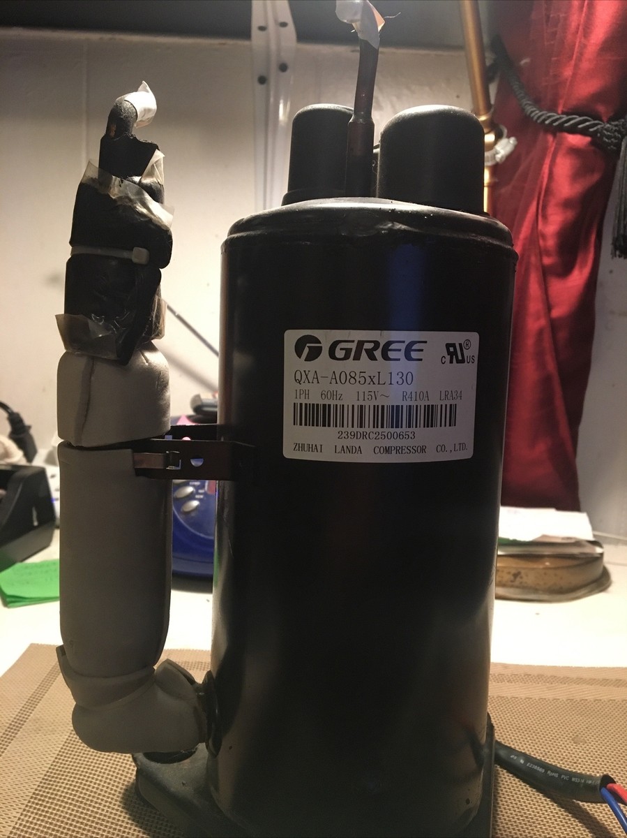 GREE QXA-A085xL130 1PH 60Hz 115V R410A LEA34 Compressor | eBay