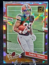 2023 Panini Donruss The Rookies Cedric Tillman Rookie #24 