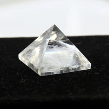 Natural Clear Quartz Crystal Pyramid Chakra Healing Energy Gemstone Reiki Tower