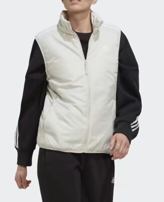 adidas Womens Essentials Insulated Vest Aluminium Size Medium