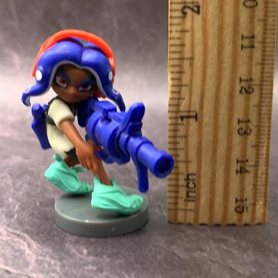 Octoling Blue Splatoon 3 Mini Figure Choco Egg Furuta Nintendo