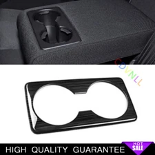 Rear Drinking Glass Panel Cover Trim 1* For Mazda CX-30 2020-2022 Black Steels