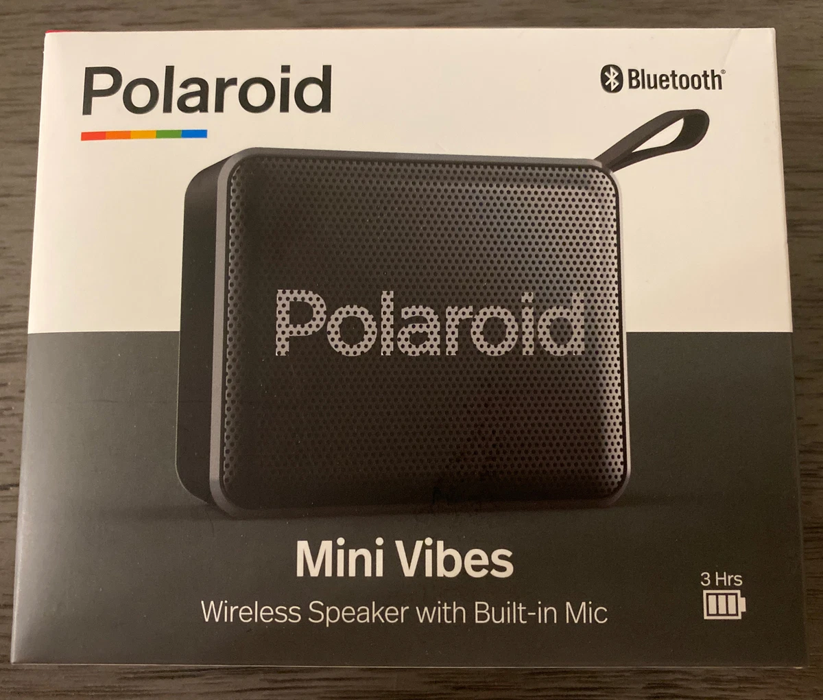 Polaroid neon sale led bluetooth speaker