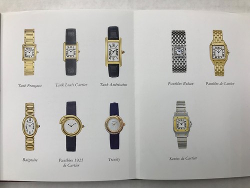 Cartier Montres Authentic Watch Instruction Booklet Red book Printed in France - Picture 6 of 8