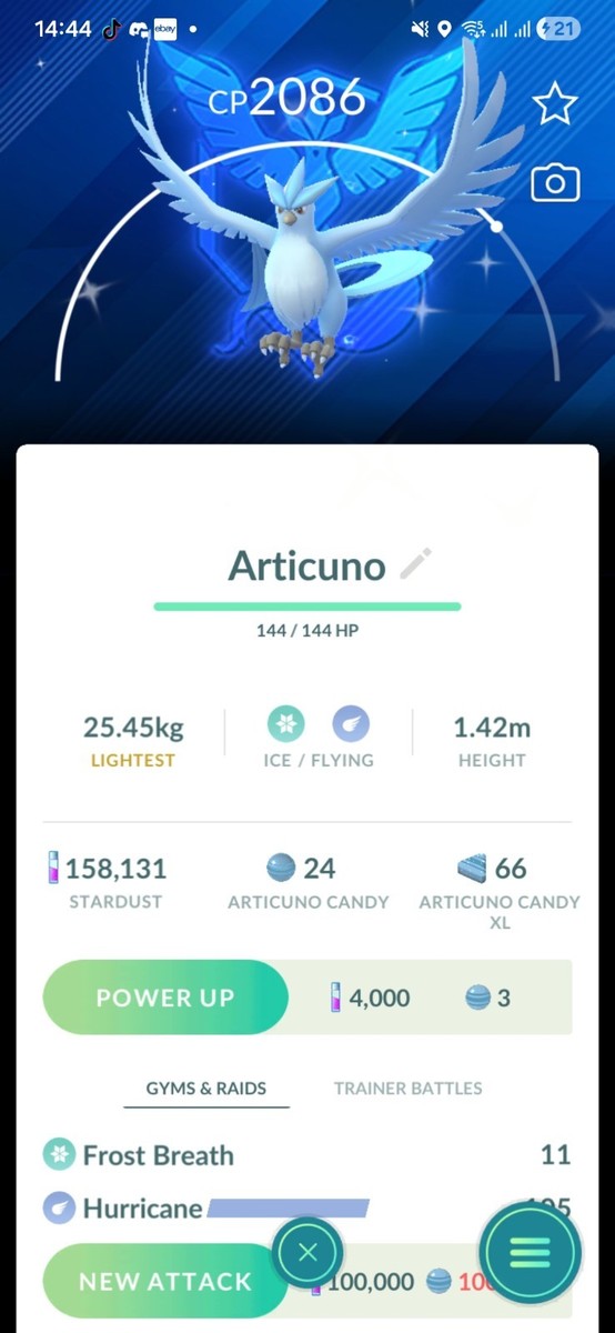 shiny articuno pokemon card POKMON GAME S7D 012/067 R Legendary Collection Type Articuno Shiny  Mega Rising