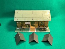 Vintage Marx Tin Litho Headquarters U.S. Army T3-21 Missing Chimney