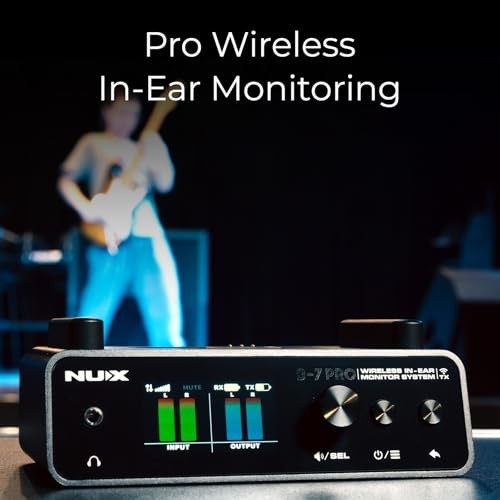 B-7 Pro Stereo Wireless In-Ear Monitor System, 24-bit 48 kHz Stereo Audio, - Bild 5 von 7