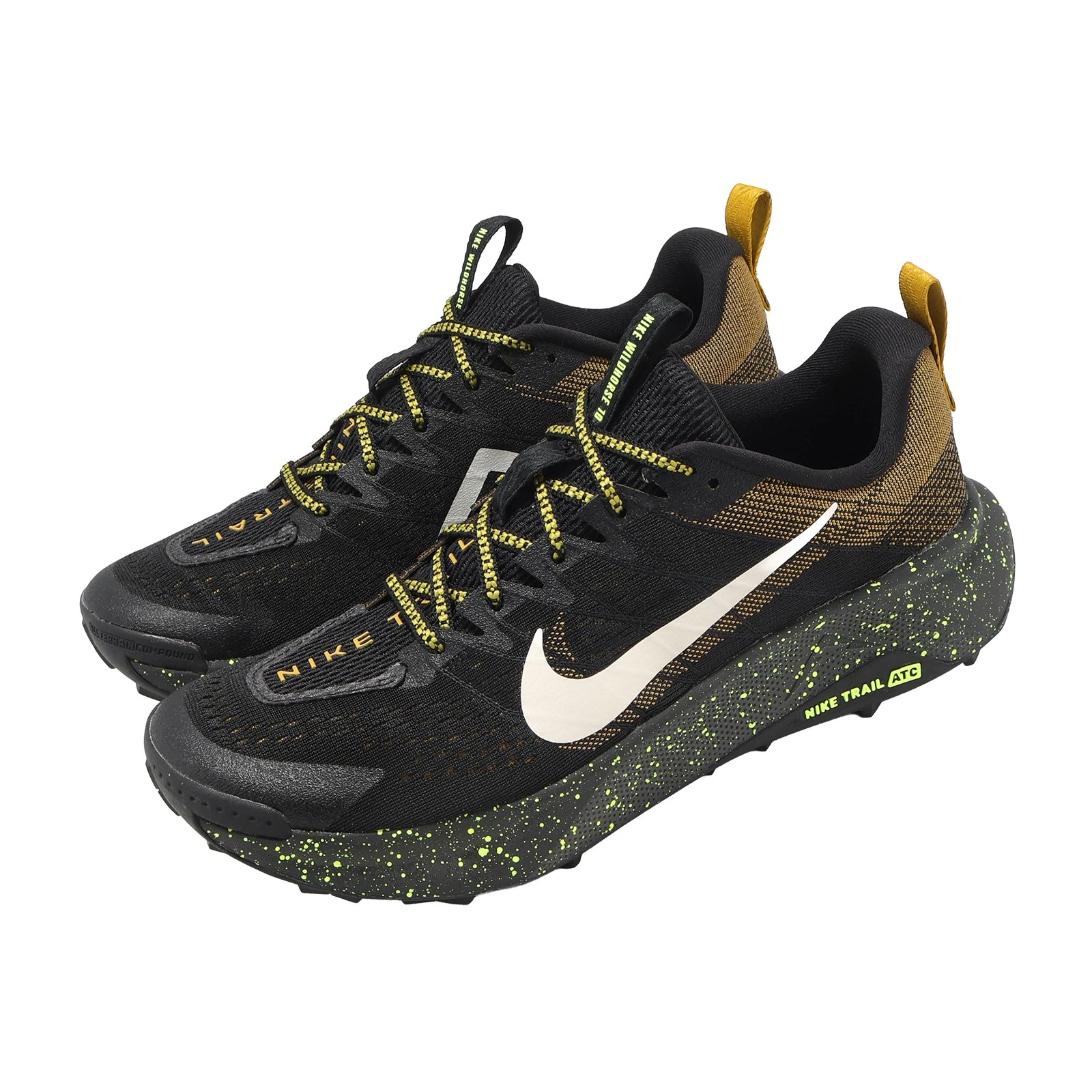 Nike ReactX Wildhorse 10 Balck Phantom Peat Moss Men Trail Running FV2338-008