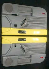 1998 - 2010 Vw Volkswagen Beetle Hardtop Door Panel Pair Lh Rh Oem Yellow Gray
