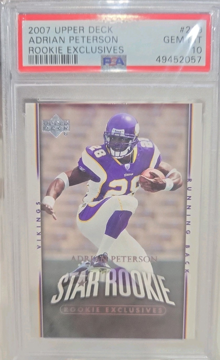 Adrian Peterson Upper Deck #279 Rookie Exclusives