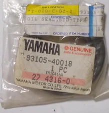 NOS Yamaha TX650 TX750 XS650 OEM Oil Seal 93105-40018/93105-40016      (SPB4-1)