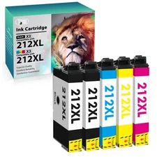 212-XL Ink compatible with Epson 212XL Workforce XP-4100 WF-2850 Printer Lot
