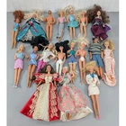 Vintage Lot of 18 Mattel Barbie Dolls 1966 Marking Mixed Collections