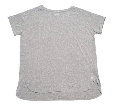 Women's Amazon Essentials Studio RELAXED FIT Lightweight Crewneck T- Shirt Sz L