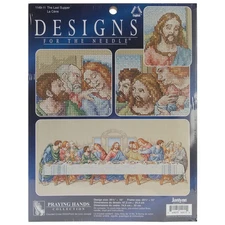 Janlynn The Last Supper Counted Cross Stitch Kit-26.5"X10" 14 Count