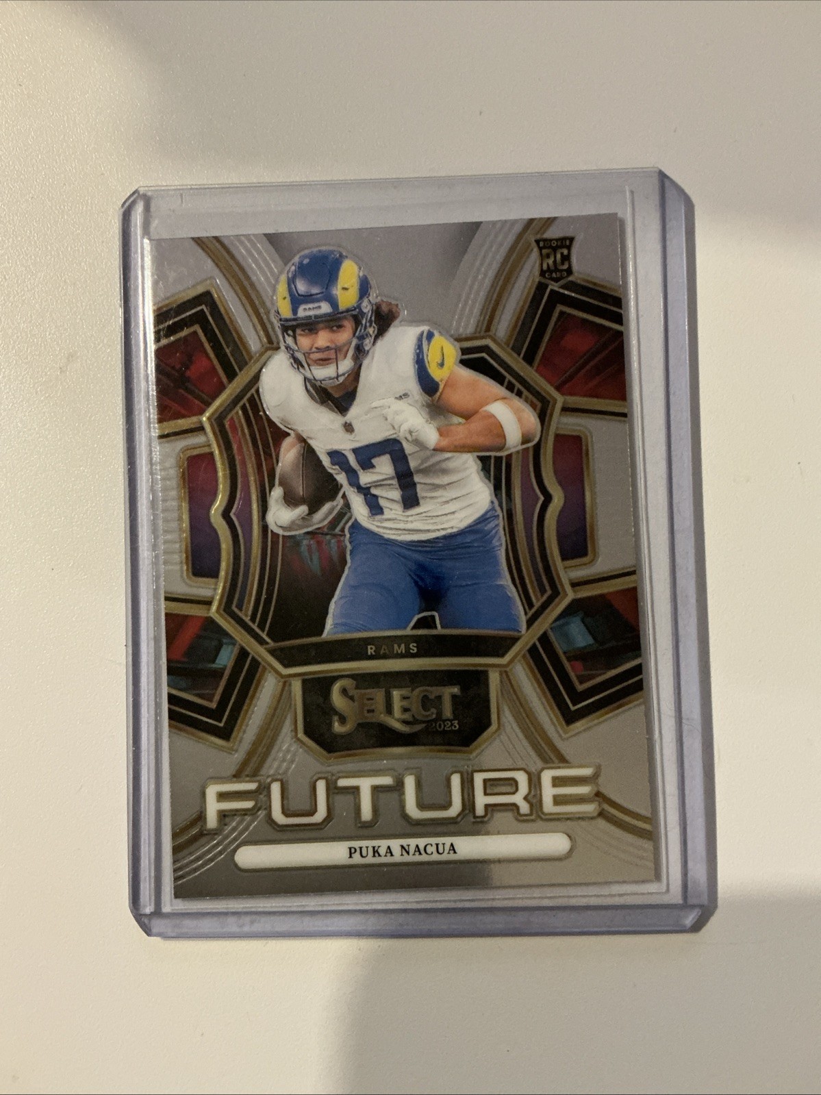2023 Panini Select - Select Future Puka Nacua #FUT-PNA Silver Prizm (RC)
