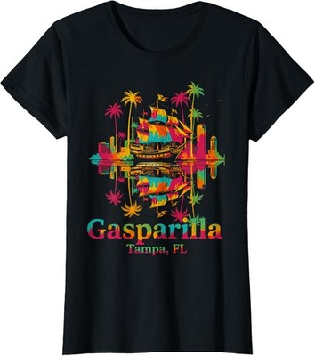 Costume Gasparilla 2026 Pirate Festival Tampa FL Ladies' Crewneck T-Shirt