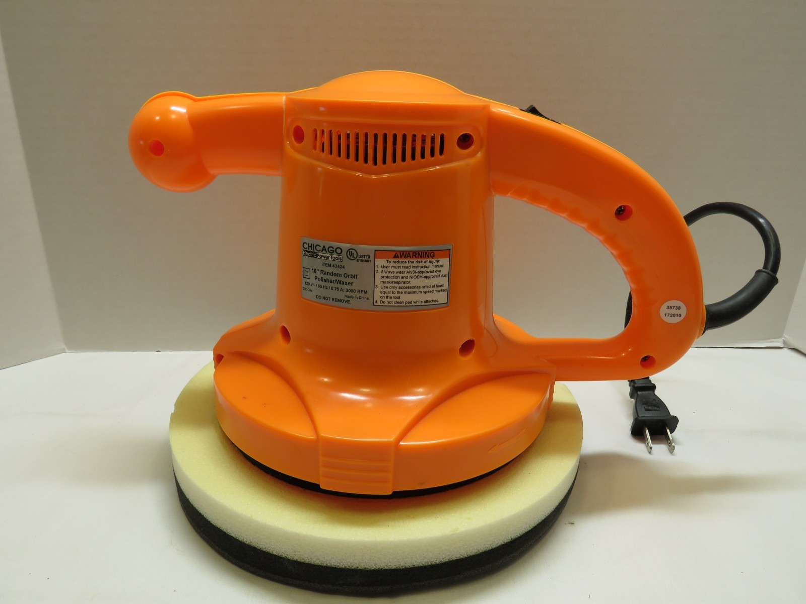 Chicago Electric 10" Polisher/Waxer #43424