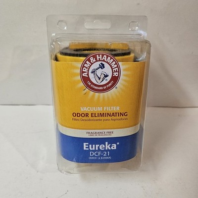 Arm & Hammer Eureka DCF-21 Vacuum Cleaner Filter Odor Eliminating NIP