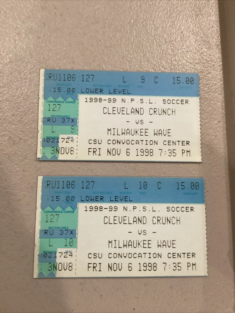 Soccer 1998 Vintage Sports Ticket Stubs for sale | eBay