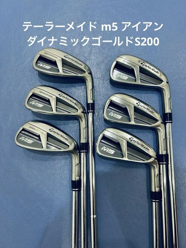 TaylorMade Iron Set M5 Iron 6pcs 5, 6, 7, 8, 9, P used