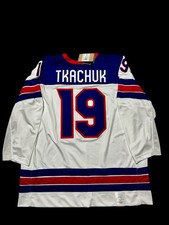 Matthew Tkachuk 2026 Olympics Team USA Size XXL White Jersey